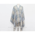 Fashion new ladies checked winter warm scarf/shawl